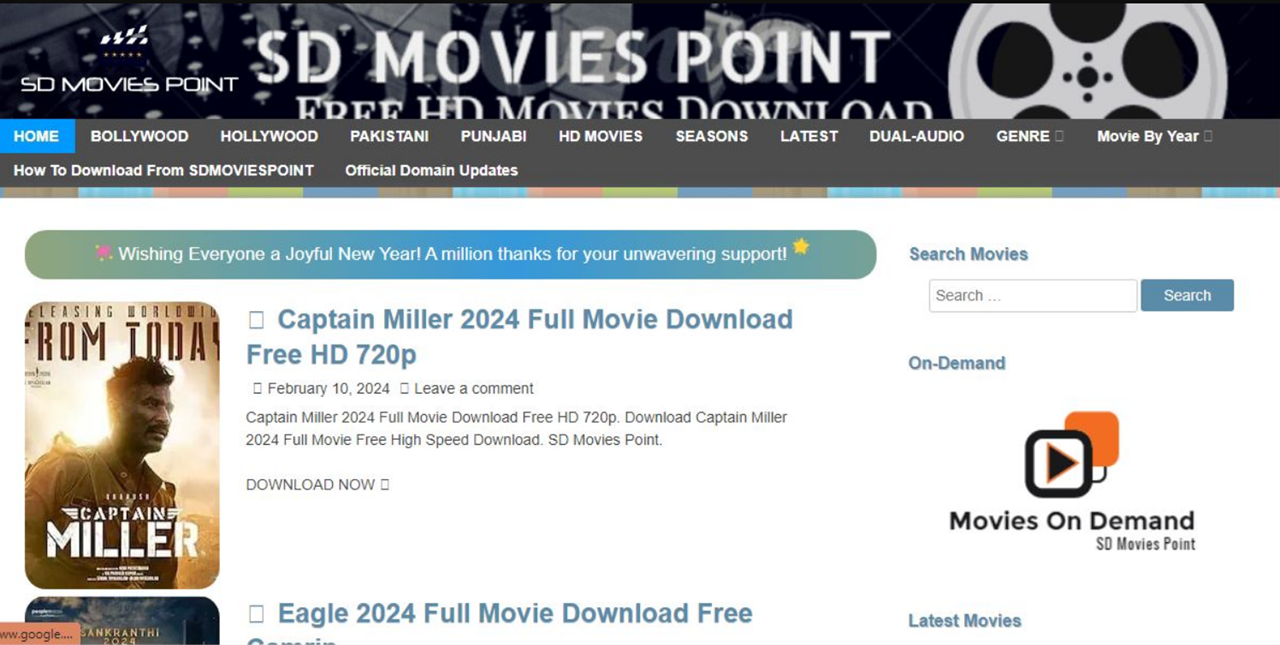 SD Movies Point 2024 Free Download the Latest HD Movies
